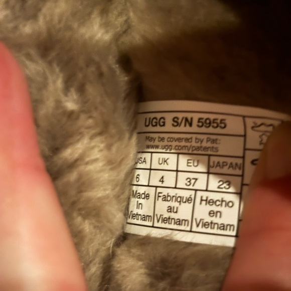 UGG Women's Tasman Slippers Antilope Color Size 6 - Picture 7 of 8